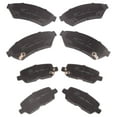 thumbnail image 1 of 8PCS Ceramic Brake Set Front and Rear with Lubricant, Dust Free Formula-8PCS Front + Rear Ceramic Brake Pads, 1 of 7