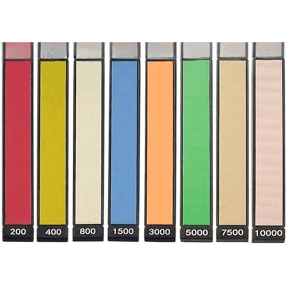 8PCS Diamond Sharpening Stones, #200#400#800#1500#3000#5000#7500#10000 Grit Professional Whetstone Kit for Kitchen Outdoor$$Tools & Hardware Other