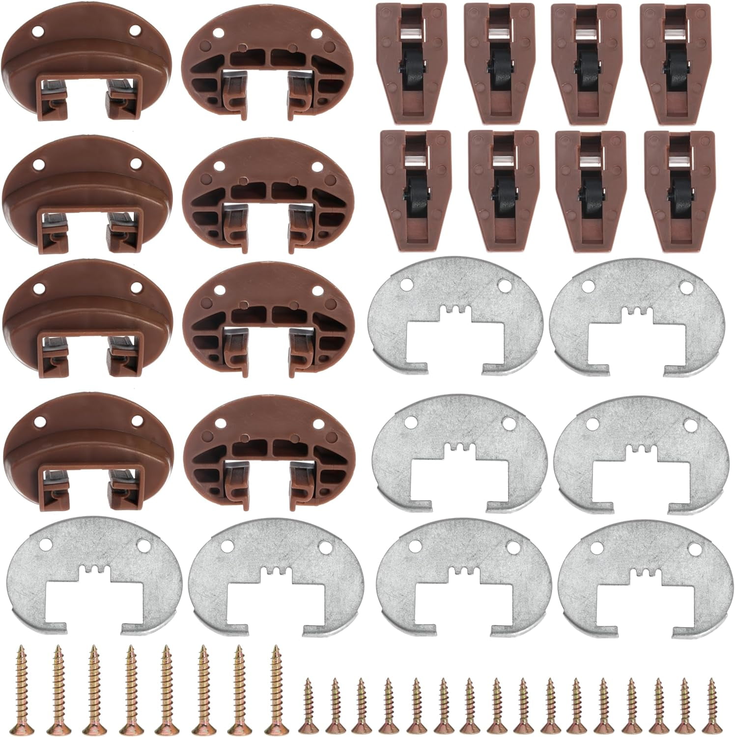 8PCS Drawer Slide Track Guide Glide for kenlin for Rite Trak 2 for