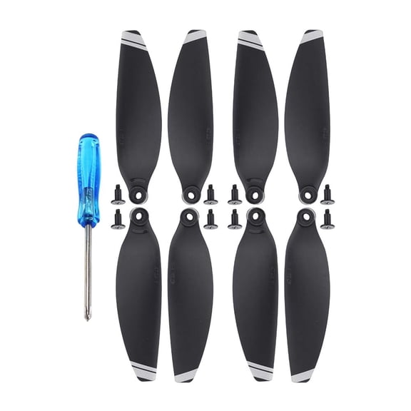 8PCS Drone Propeller Blades Compatible for MAVIC MINI, 4726F Low Noise Drone Replacement Blades Propeller Props Quick Release Propeller Drone Spare Accessories(Sold without manufacturer warranty)