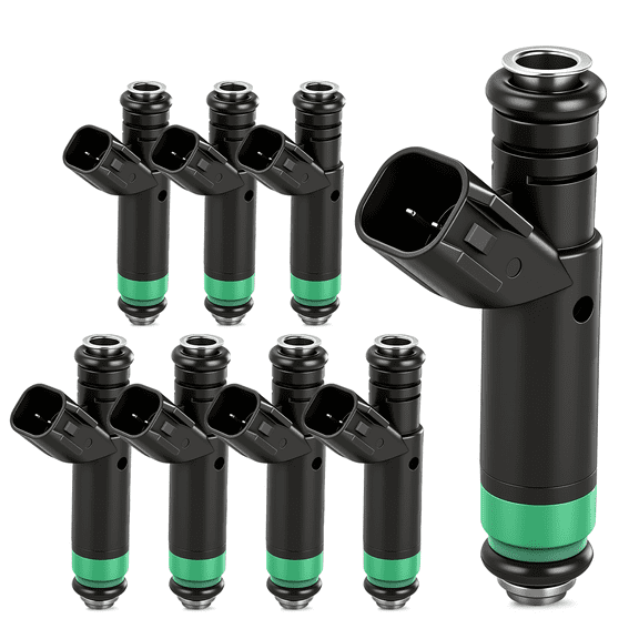 8PCS Fuel Injector For Jeep 2006-2007 Commander 2001-2007 Grand Cherokee 4.7L V8
