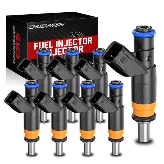8PCS Fuel Injectors Fit for 11-17 RAM 1500 2500 3500/06-17 Dodge 5.7L V8 05037479AA
