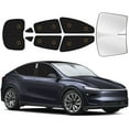 thumbnail image 1 of 8PCS Full Car Window Sunshade Set for Tesla Model Y 2025-2026, Custom-Fit Privacy Shades for Front, Side & Rear Windows, Heat-Blocking Window Covers for Camping, Travel & Daily Use, 1 of 9
