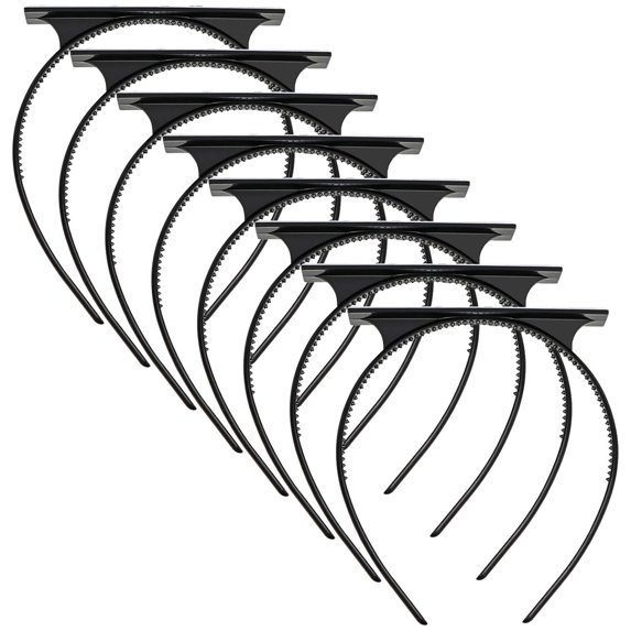 8PCS Graduation Decorations 2026 Graduation Cap Headband Holder Set 5.71in Plastic Mortarboard Stabilizer, Graduation Decorations Cap Headband Accessory for Graduation Ceremony
