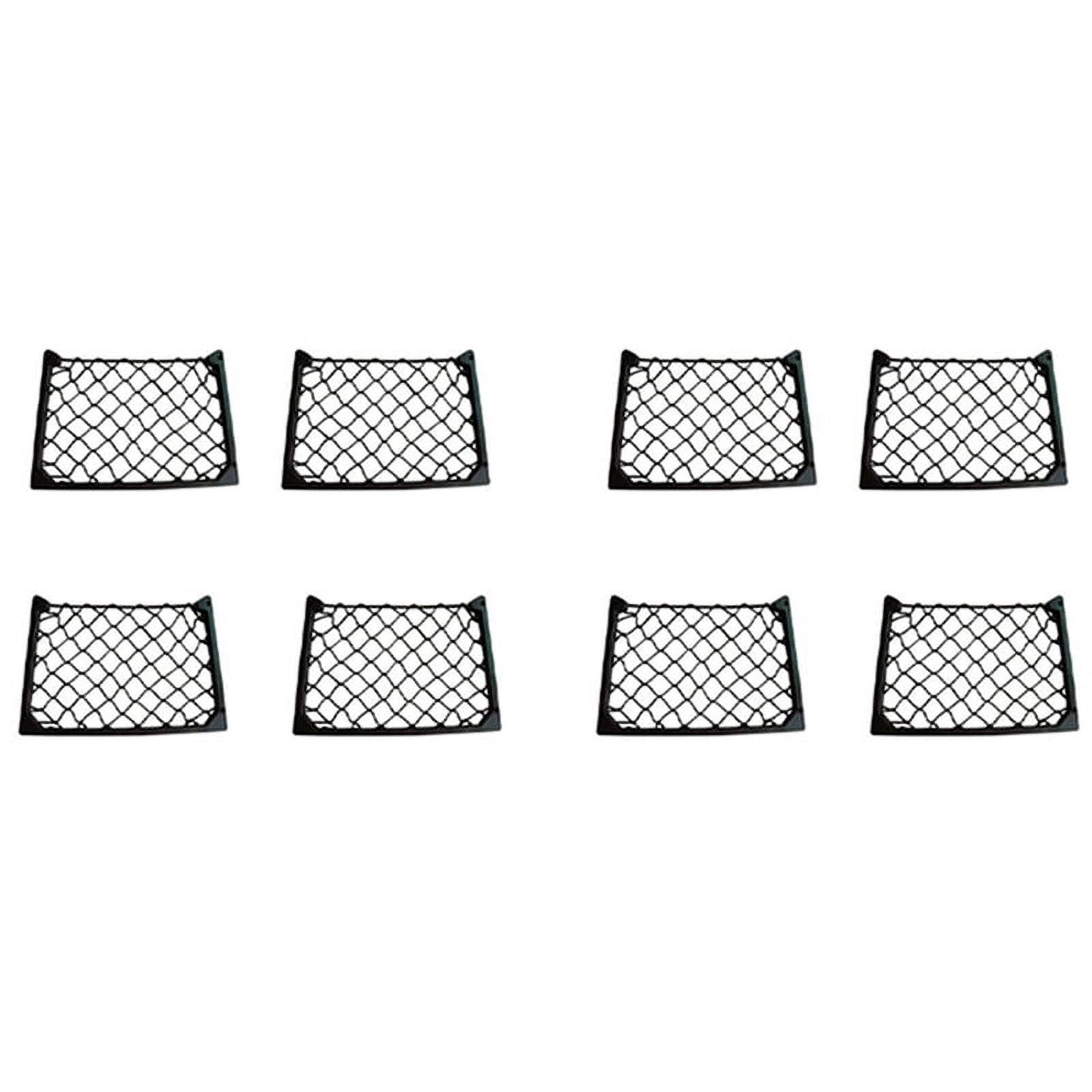 8PCS Large Elastic Net Storage Magazine Holder Rack Car/Caravan//Boat ...
