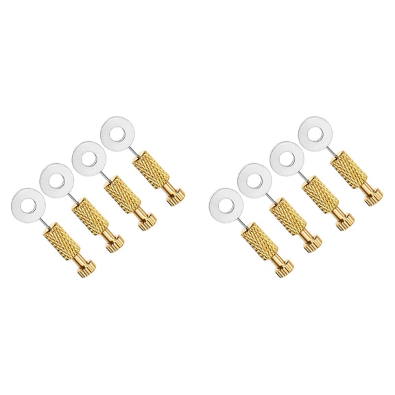 8PCS Leather Suture Positioning Needle, Leather Needles for Hand Stitching, Handmade DIY Leather Positioning Pins