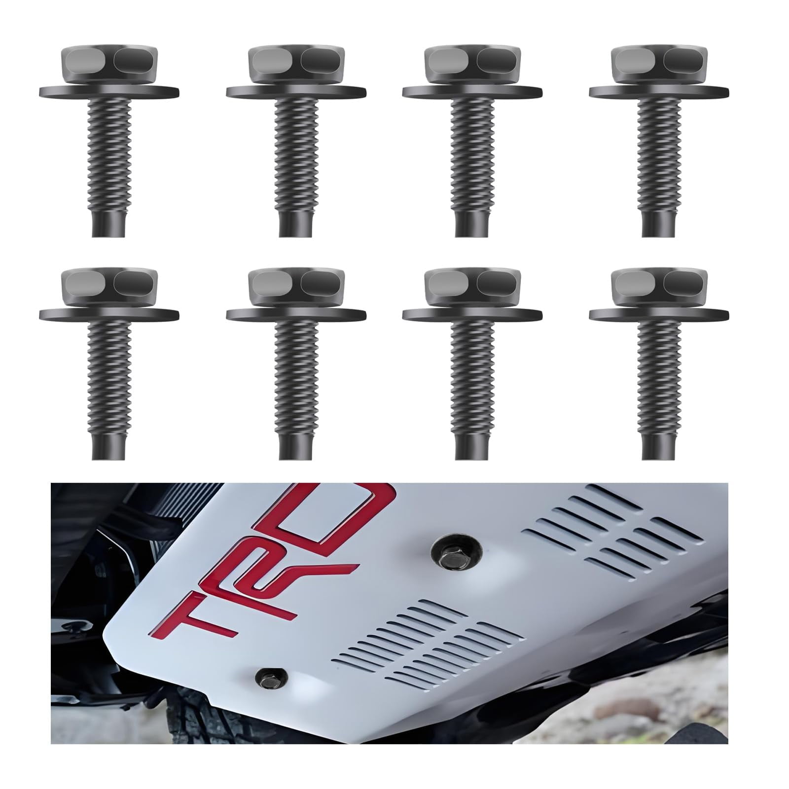 Toyota Tacoma 4Runner FJ Tundra Land Cruiser Front Skid Plate - Foto 10