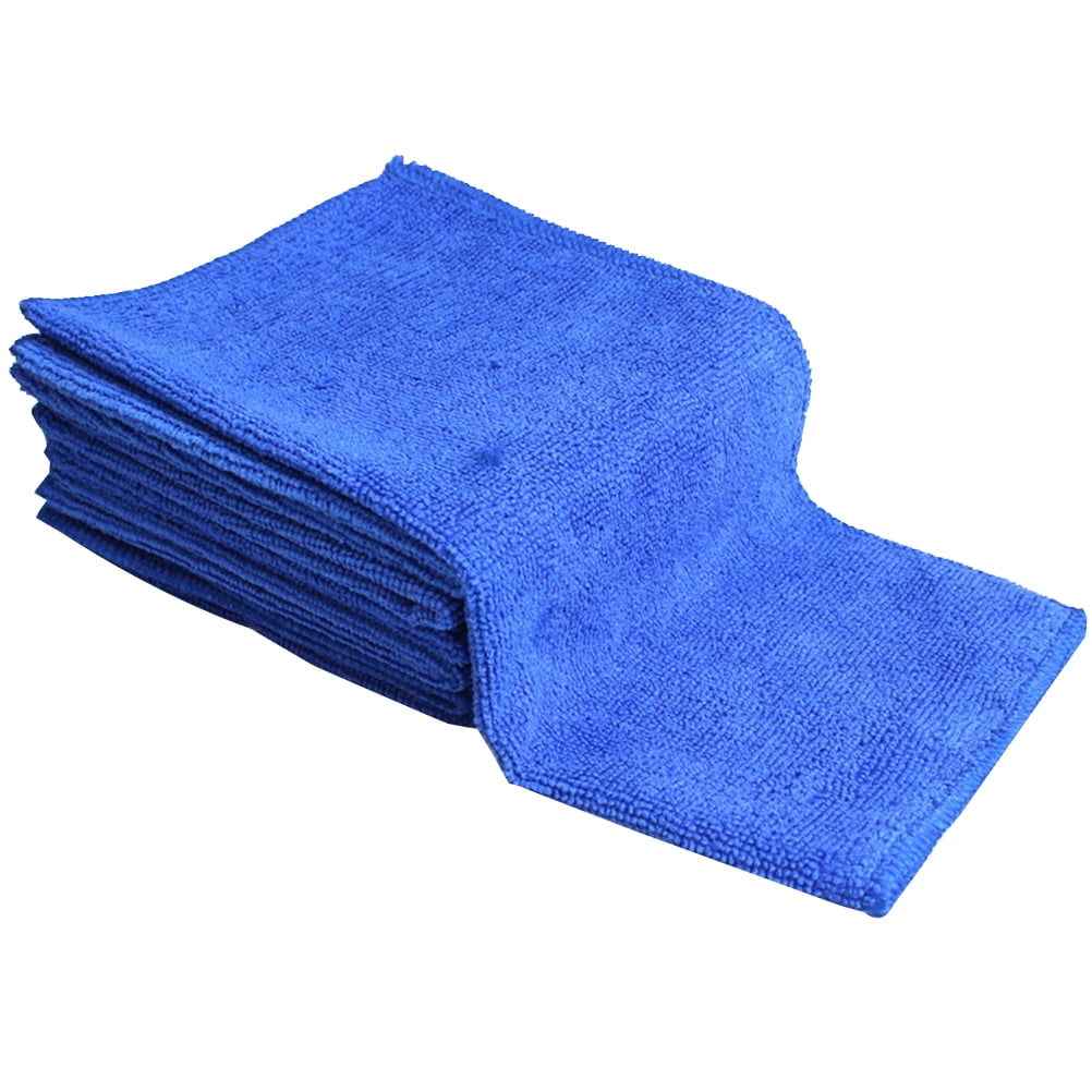 Auto Drive Absorbent Microfiber Car Wash Towels for Waterless Wash Sprays,  2 Pack, Aqua 