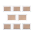 8PCS Photo Frame Set Simple Creative Household Bedroom Hanging Photo Frame Imitation Wooden