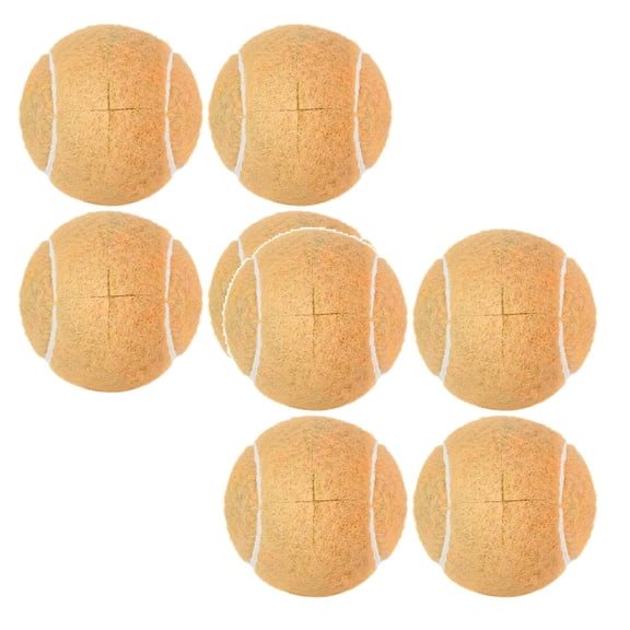 8PCS Precut Walker Tennis Balls for Furniture Legs and Floor Protection, Heavy Duty Long Lasting Felt Pad Glide Coverings