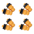 8PCS Rear Axle Suspension Rebound Rubber Buffer Block for 207 301 2008