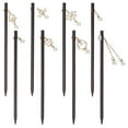 thumbnail image 1 of 8PCS Retro Hair Stick 8 Styles Chinese Wooden Hair Pins Hair Chopsticks with Pearl Beads Simple Long Hair Fork Decorative Hair Bun Holders, 1 of 7