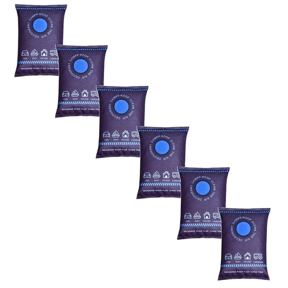8PCS Reusable Dehumidifier Bags - Car & Window Moisture Absorber, Portable Condensation Prevention For Interior, Wardrobe, Closet, Basement, Rv, Camper Storage