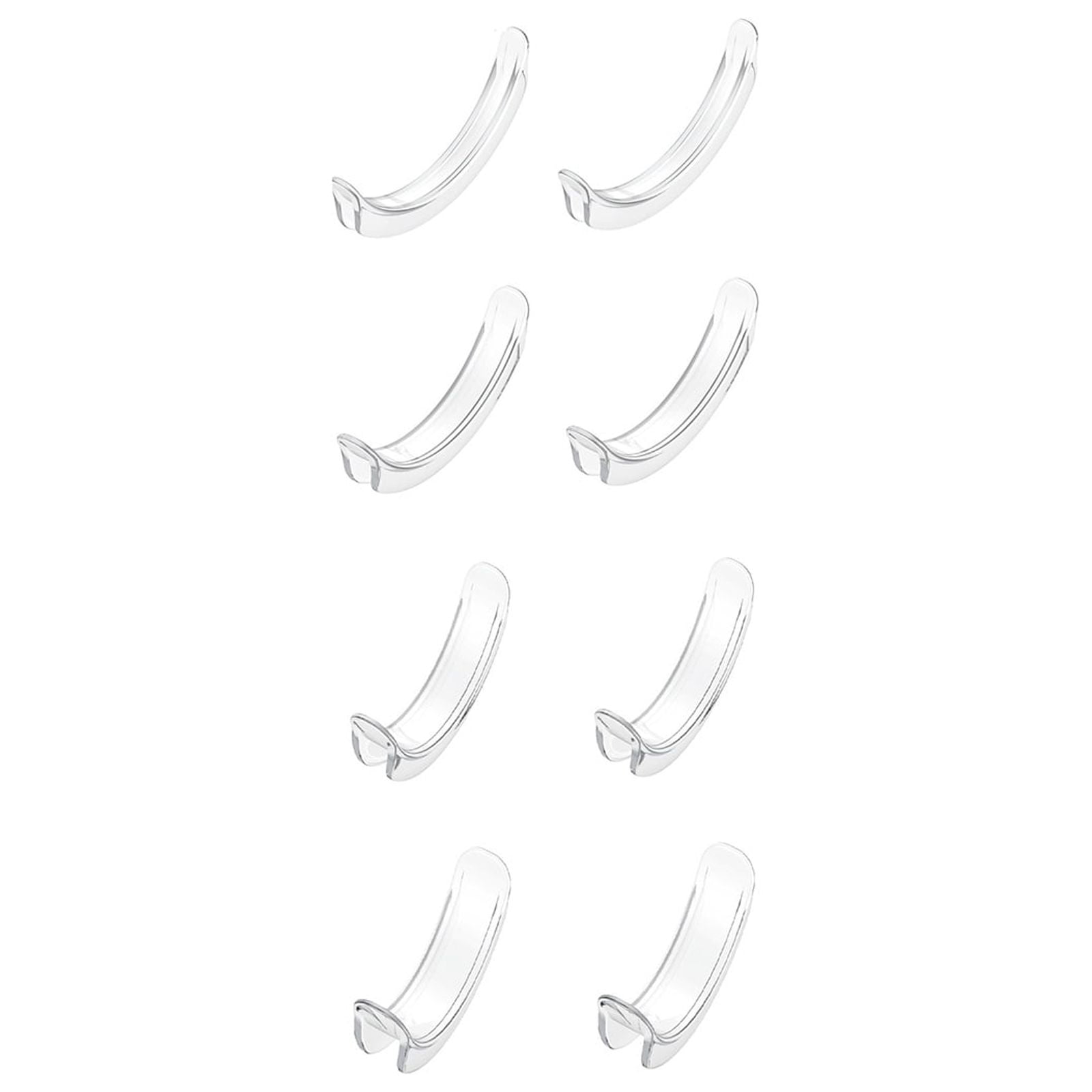 RUANKEKE 8PCS Ring Sizer for Loose Rings Invisible Ring Adjuster with Ring Sizer Measuring Tool for Women Men