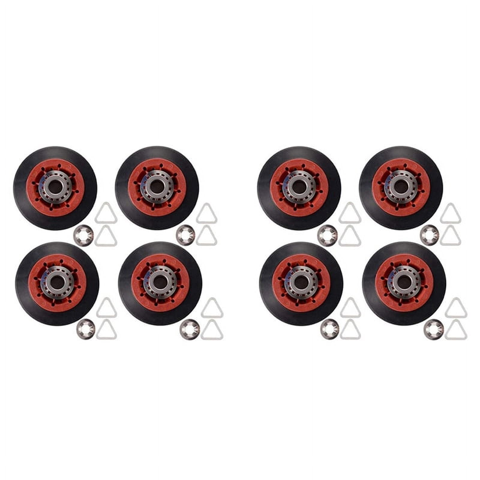 Rouleaux De Tambour Sèche-linge Whirlpool – Réf. W10314171, Pour Modèle WED9051YW0