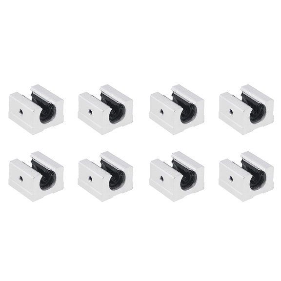 8PCS SBR16UU Linear Bearing Slide Block for SBR16 Linear Rail Guide