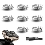 8PCS Shaver Replacement Blades,Shaver Replacement Heads for Pitbull Platinum Pro Shaver,Compatible with SKUL*L Shaver Pitbull Gold PRO Shaver Replacement Blade