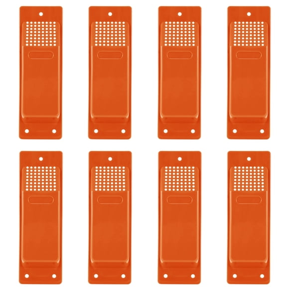 8PCS Shipping Container Air Vent Kit Heavy Duty Shipping Container Accessories Flow Ventilation Kit Orange