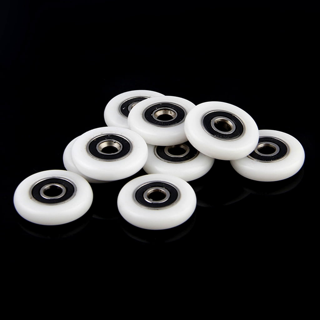 25mm Single Top/Bottom Shower Door Rollers Shower Cabin Accessories Glass Door Pulley Wheel For Shower Room
