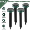 thumbnail image 1 of 8PCS Solar Ultrasonic Snake Mouse Repellers Pest Rodent Repeller Reject Outdoor Solar Repellers, 1 of 5