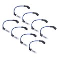 8PCS Spark Plug Wires 748GG High Temp Resistant Insulated Replacement