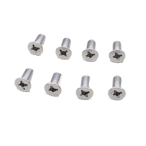 8PCS Stainless Steel Front Brake Disc Rotor Screws fit For Hyundai For Kia (6mm)