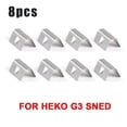 thumbnail image 1 of 8PCS Stainless Steel Securing Clip for Weather Deflector Channel, 1 of 7