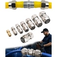 8PCS Truck RV Air Line Fitting Kit 4-16mm Brass Compression Connector ...