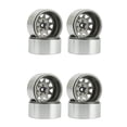 thumbnail image 1 of 8PCS Wagon 1.9 Metal Beadlock Wheel Hub Rim for 1/10 RC Crawler Axial SCX10 90046 TRX4 D90,2, 1 of 8
