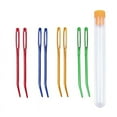 thumbnail image 1 of 8PCS Yarn Needle,Weaving Needle Tapestry Bent Needles for Crochet Large Eye Darning Knitting, 1 of 8
