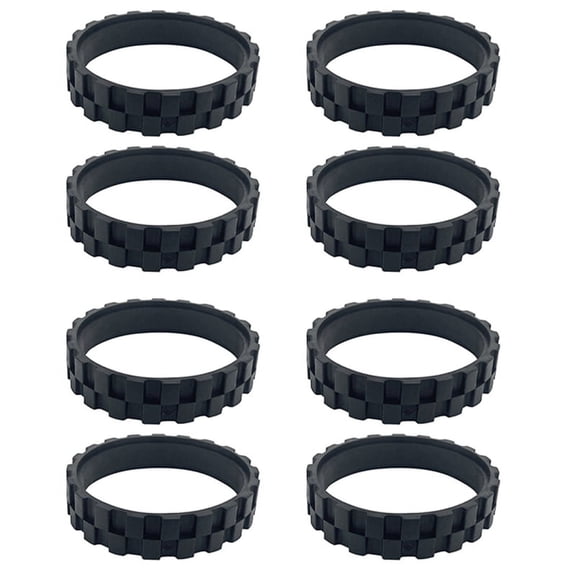 8PCS for S5/T6/T7 Accessories Walking Wheel Tire Skin Replacement Robot Vacuum Parts
