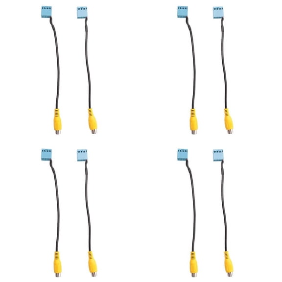 8PCs Car Rearview Camera Video Reverse Camera Convert Cable For-MIB Golf RCD330 RCD330G