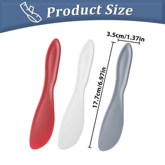 Butter Spreader, Multi Purpose Butter Spreader Knives, Kitchen Frosting Knives for Soft Cheese Butter Cream Icing, Sandwich Spreader Knife for Charcuterie Board
