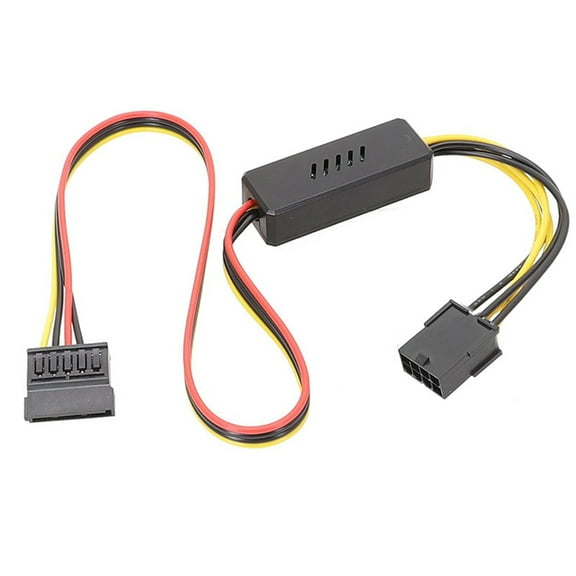 8PIN to Sata Hard Drive Power Supply Adapter Connector Cable 8PIN Female