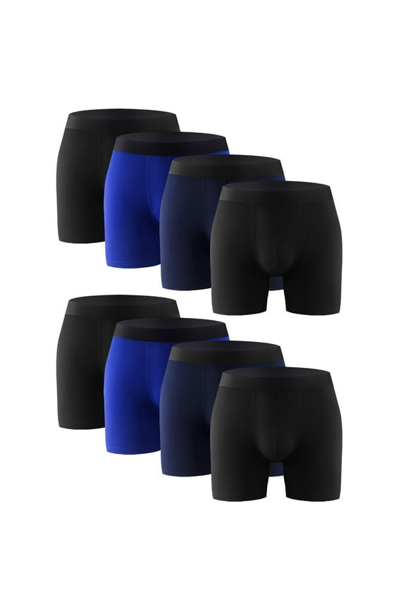 8PK Comfort Flex Mens Boxer Briefs Assorted Underwear Size S M L XL XXL Medium