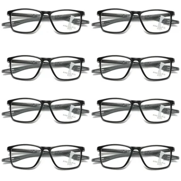 8PK Men Women Multifocus No Line Progressive Reading Glasses Multifocal Readers