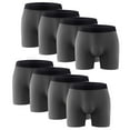 thumbnail image 1 of 8PK Mens Boxer Briefs Breathable Tagless Underwear Soft Comfort Flex Waistband, 1 of 9