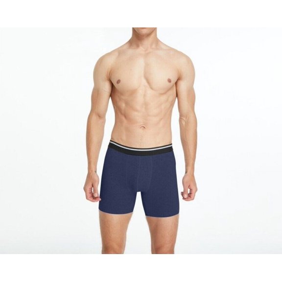 8PK Mens Boxer Briefs Cotton Underwear Trunks Shorts Flex Stretchable Waistband