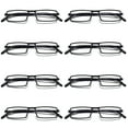 thumbnail image 1 of 8PK Mens Womens Unisex Unbreakable Reading Glasses Blue Light Blocking Readers, 1 of 9