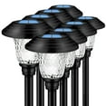 thumbnail image 1 of 8PK Solar Lawn Lights Outdoor Decorative Solar Garden Yard Lights Waterproof Auto-on/off Solar Landscape Lights for Lawn Patio Yard Garden Walkway, 1 of 8
