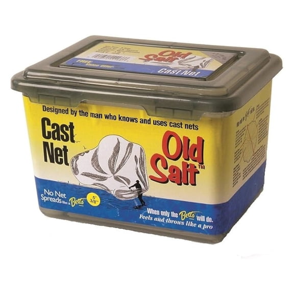 8PM Old Salt Mono Cast Net Multi-coloured, 8ft