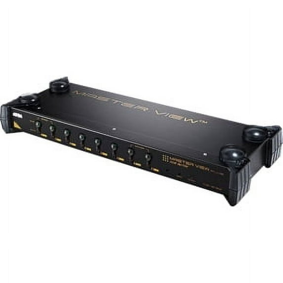 8PORT PS2 VGA MASTERVIEW PLUS KVM SWITCH 1U RM W/ OSD