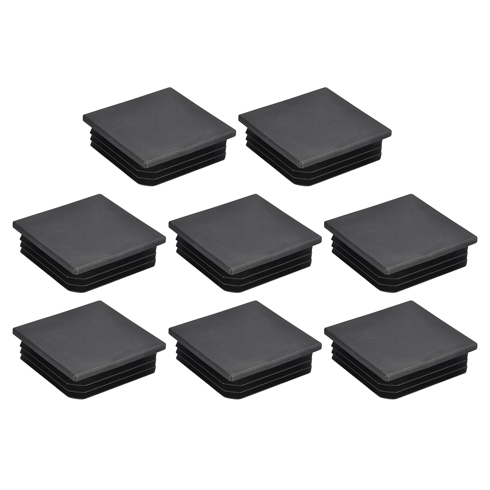 8Pack 70mmx70mm(2.76inch) Plastic Tubing Plug Square Post End Caps ...
