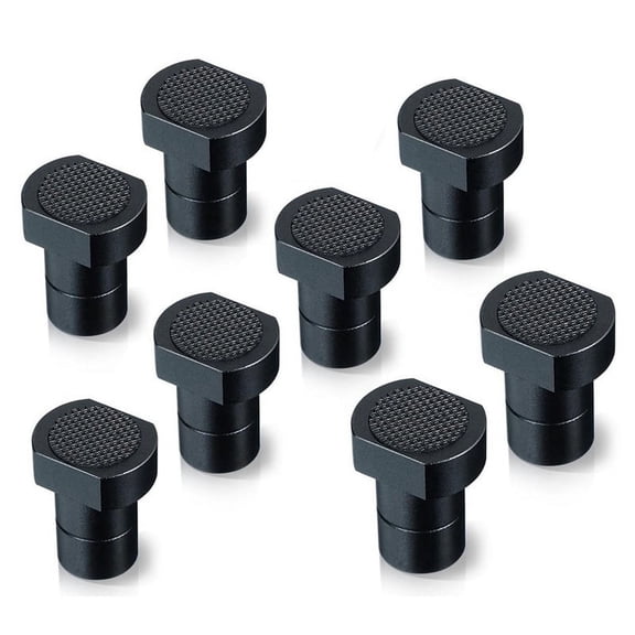 8Pack Bench Dogs Bench Dog Clamp for Workbench Dog Hole with Non-Slip Pad Aluminum Alloy Stops-20mm