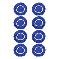 8Pack Car Polisher Pad Bonnet (5 To 6 Inches) Soft Microfiber Polishing Bonnet Buffing Pad Cover/ Waxing Pad 5-6 Inch Blue Towel