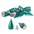 thumbnail image 1 of 8Pack Cone Spike Stud Rivet, 10x20mm Screw Back Tree Studs and Spikes for Leather Craft(Bright Blue), 1 of 6