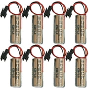 8Pack FDK CR8. LHC 3V 2600mAh Lithium AA Battery Replacements for CR8-LHC TH559EDV410R