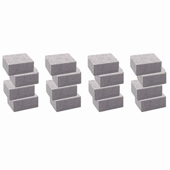 8Pack Grill Griddle Cleaning Brick Block,Grill Cleaning Brick,for Flat Tops, Griddles, Grills - Natural Lava Pumice Rock