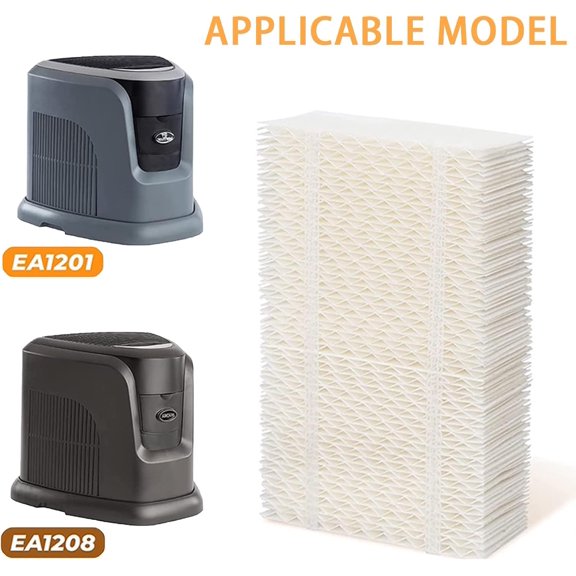 8Pack Humidifier Wick Filter Compatible with Sears 14909 14912 14413 144130 14416 144160 144161 144162 29974 32-14912 42-14912 Humidifier