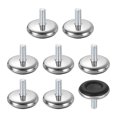 thumbnail image 1 of 8Pack M6 Thread Furniture Feet Levelers, 30x15 Adjustable Leveling Screw, Black, 1 of 6